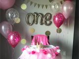1st Birthday Girl Decorating Ideas First Birthday Party isabella Pinte