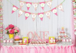 1st Birthday Girl Decorating Ideas Fresh First Birthday Decoration Ideas at Home for Girl