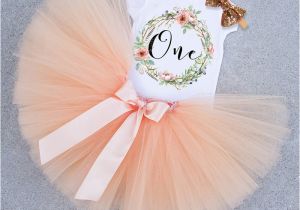 1st Birthday Girl Outfits Tutu 1 Year Baby Girl Birthday Dress toddler Clothes First 1st
