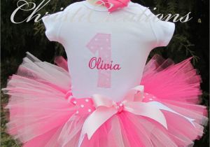 1st Birthday Girl Outfits Tutu First Birthday Outfit Girl Cake Smash Outfit Girl First