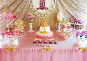 1st Birthday Girl Princess theme Alma S Princess themed First Birthday Party Time2partay Com