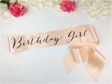 1st Birthday Girl Sash Birthday Girl Sash Birthday Sash 16th Birthday 21st