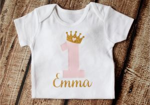 1st Birthday Girl Shirts First Birthday Onesie 1st Birthday Shirt by