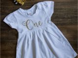 1st Birthday Girl Shirts First Birthday Shirt Girls First Birthday Dress by