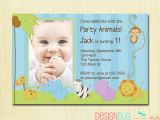 1st Birthday Invitation Card for Baby Boy Online Baby Boy Baptism Invitation Wording Invitations Card