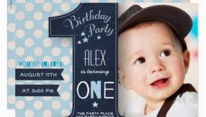 1st Birthday Invitation Cards for Boys First Birthday Party Invitation Boy Chalkboard Zazzle Com Au