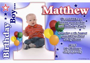 1st Birthday Invitation Cards for Boys Free Printable 1st Birthday Party Invitations Boy Template