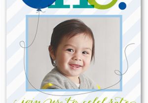 1st Birthday Invitation Cards for Boys Sheer One Boy First Birthday Invitation Shutterfly