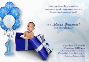 1st Birthday Invitation Ideas for A Boy Baby Boy First Birthday Invitations Free Invitation