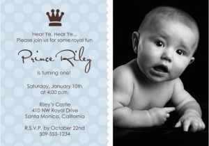 1st Birthday Invitation Message for Baby Boy Colors First Birthday Boy Invitation Sayings with Baby