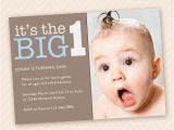 1st Birthday Invitation Message for Baby Boy Custom First Birthday Party Invitation for Boy or Girl