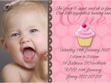 1st Birthday Invitation Message for Baby Girl Baby Girl 1st Birthday Invitations Free Invitation