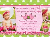 1st Birthday Invitation Message Samples 21 Kids Birthday Invitation Wording that We Can Make