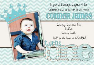 1st Birthday Invitation Wording for Boys Baby Boy First Birthday Invitations Drevio Invitations