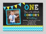 1st Birthday Invitations Boy Online Free Chalkboard Birthday Invitation Chevron Chalkboard Boys