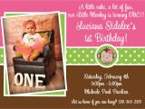 1st Birthday Monkey Invitations Printable Birthday Invitations Girls Mod Monkey 1st Party