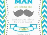 1st Birthday Mustache Invitations Items Similar to Mustache Bash First Birthday Invitation