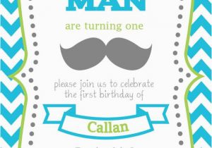 1st Birthday Mustache Invitations Items Similar to Mustache Bash First Birthday Invitation