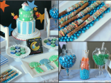 1st Birthday Party Decorations for Boys A Pajama Time Boy 39 S 1st Birthday Party Spaceships and