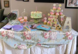 1st Birthday Party Table Decorations Britches and Boots A Place I Call Home Shabby Chic