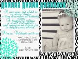 1st Birthday Rhymes for Invitations Items Similar to Zebra First Birthday Poem Invitation On Etsy