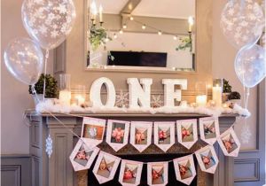 1st Birthday Table Decorating Ideas Kara 39 S Party Ideas Winter Onederland First Birthday Party