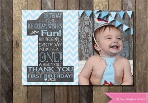 1st Birthday Thank You Card Messages Birthday First Birthday Thank You Cards New Bambi