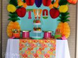 2 Year Old Birthday Decoration Ideas 2 Year Old Party Idea Fruit theme Party