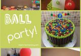 2 Year Old Birthday Decoration Ideas Ball themed Party for A 2 Year Old themed Parties