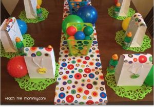 2 Year Old Birthday Party Decorations Ball themed Party for A 2 Year Old Teach Me Mommy