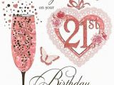 21 Birthday Cards for Daughter Daughter 39 S 21st Birthday Card 21 today Pink Cocktail