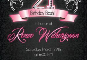 21 Birthday Invite 25 Best Ideas About 21st Birthday Invitations On