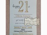 21 Birthday Invite Gold Glitter Green 21st Birthday Invitation Design 475