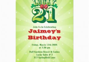 21 Birthday Invites Personalized 21st Birthday Invitations