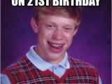 21 Birthday Memes Finally Goes to Bar On 21st Birthday