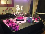 21 Birthday Table Decorations 21st Birthday Party Table Setup Party Planning