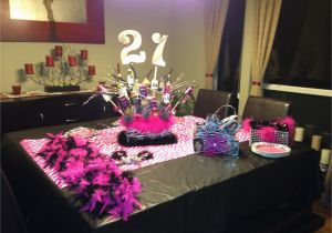 21 Birthday Table Decorations 21st Birthday Party Table Setup Party Planning