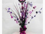 21 Birthday Table Decorations 21st Birthday Spray Centrepiece Table Decoration Black