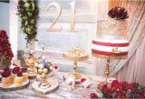 21 Birthday Table Decorations Kara 39 S Party Ideas Rustic Vintage 21st Birthday Party