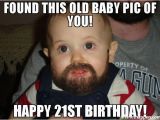 21 Year Old Birthday Memes 20 Funniest Happy 21st Birthday Memes Sayingimages Com