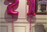 21st Birthday Balloon Decorations Mega Foil Balloons