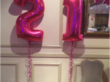 21st Birthday Balloon Decorations Mega Foil Balloons