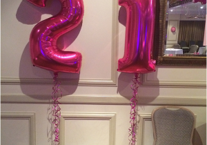 21st Birthday Balloon Decorations Mega Foil Balloons