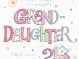 21st Birthday Card Messages for Granddaughter Granddaughter 21st Birthday Greeting Card Cards Love Kates