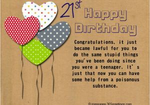 21st Birthday Card Messages Funny Happy 21st Birthday Meme Funny Pictures and Images with