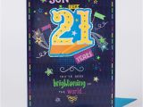 21st Birthday Cards for son 21st Birthday Card son Have A Great Day Only 1 49