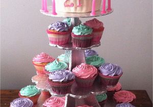 21st Birthday Cupcake Decorations 21st Birthday Giant Cupcake Cakes I 39 Ve Created