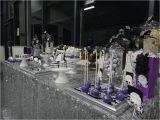 21st Birthday Decorations Black and Silver Purple Black White and Silver Birthday Party Ideas