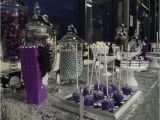 21st Birthday Decorations Black and Silver Purple Black White and Silver Birthday Party Ideas