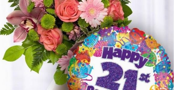 21st Birthday Flowers Delivered 21st Birthday Flowers and Balloon Available for Uk Wide